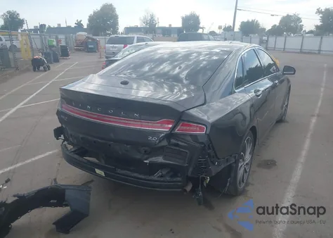 2019 Lincoln Mkz Hybrid Reserve I из США, поврежденный, VIN 3LN6L5LUXKR604618